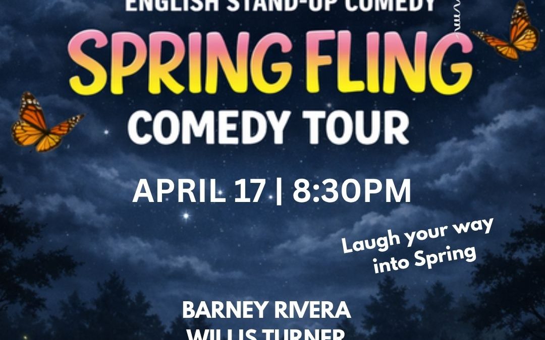 Stand Up Comedy – SPRING FLING – Live in Lisbon